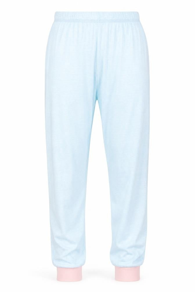 George Girls Blue Floral  Cami Pyjama Pants Size 7-8 Years