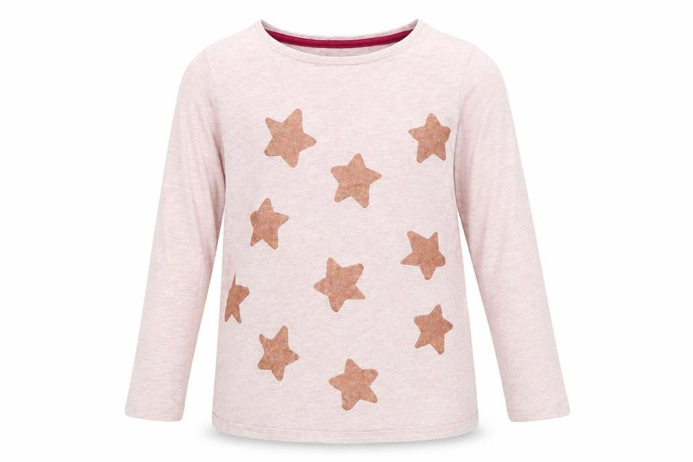 NEXT Girls Pink Geometric  Cami Pyjama Top Size 9 Years  - Stars