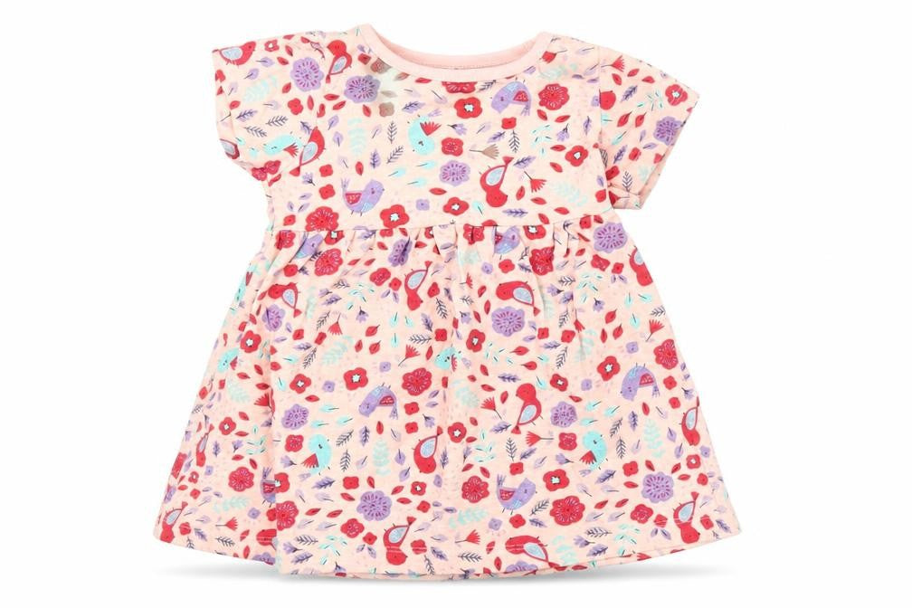 Peacocks Girls Pink Floral  A-Line  Size 3-6 Months