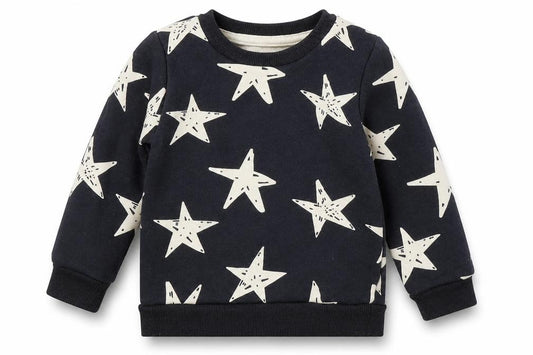 Front view of Primark Baby Blue jumper, size 9-12, Months