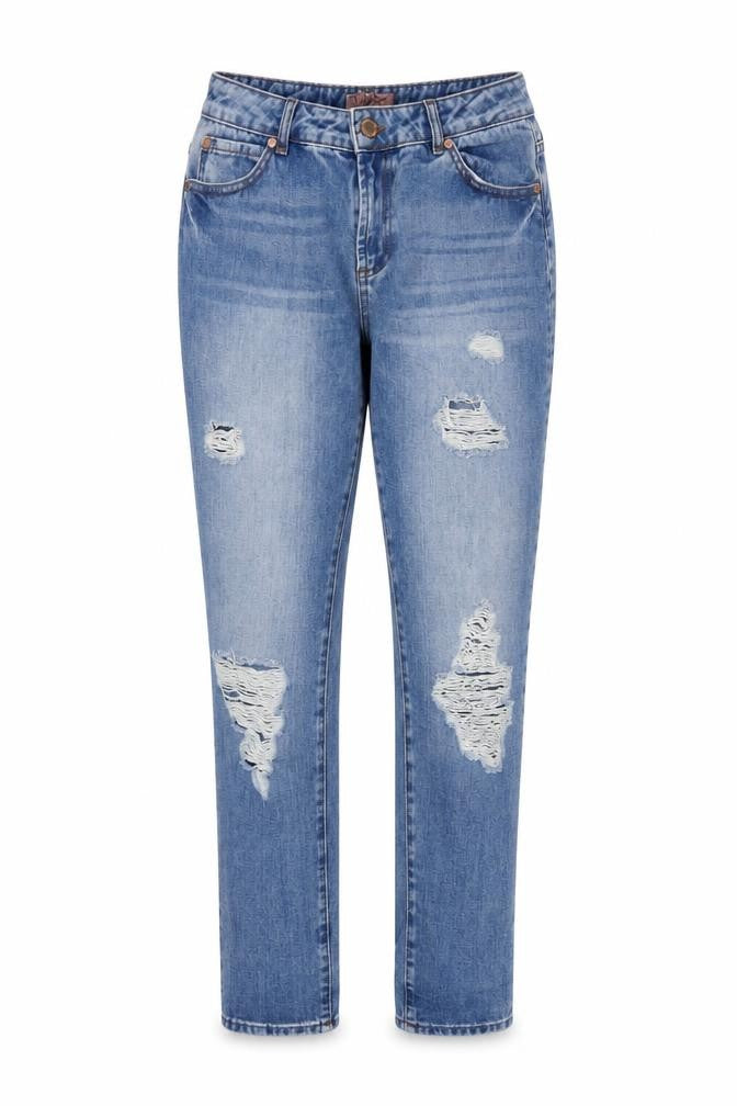 miss denim Womens Blue   Straight Jeans Size 10 L20 in