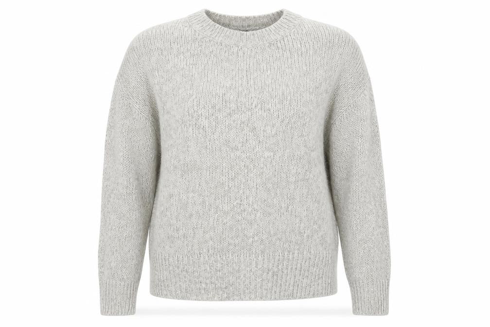 Front view of New Look women’s beige jumper, size S