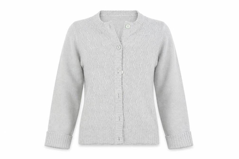 Preworn Womens Grey   Cardigan Jumper Size S