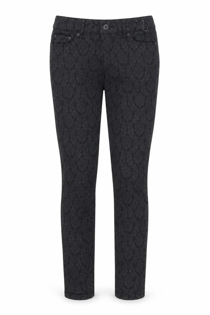 Denim & Co. Womens Black   Skinny Jeans Size 8 L29 in
