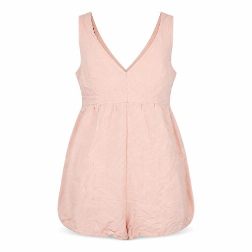 Boohoo Womens Pink   Bodysuit One-Piece Size 10