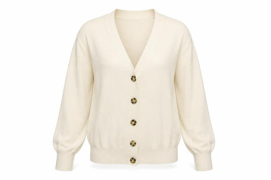 Front view of Marks & Spencer women’s white jacket coatigan, size S