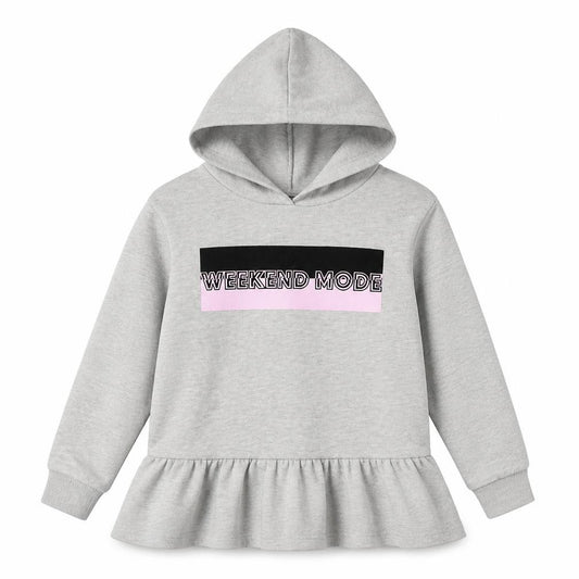 Very Girls Grey   Pullover Hoodie Size 6 Years