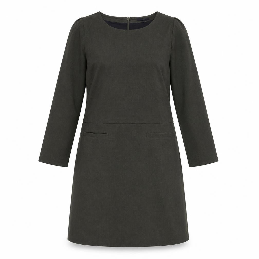 Front view of Gap women’s green a-line, size UK 10