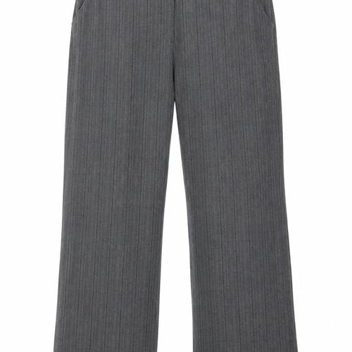 Joella Di Marco Womens Grey Striped  Trousers  Size XL L29 in