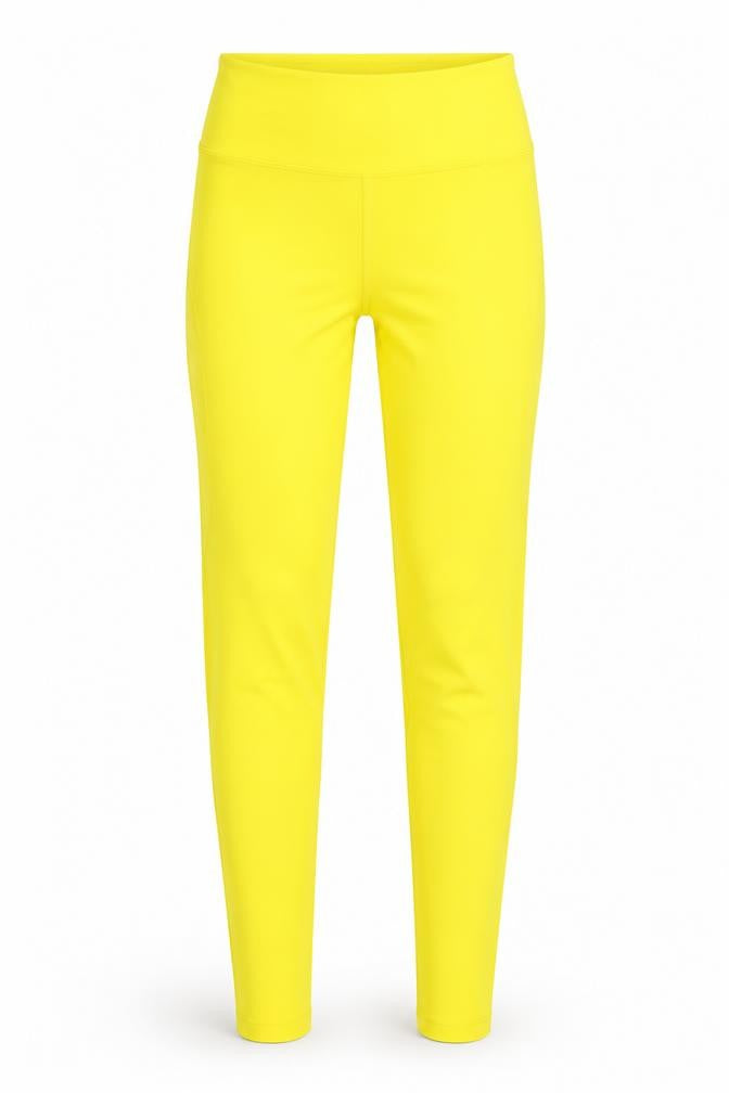 ASOS Womens Yellow   Jegging Leggings Size 8 L24 in - Waist 22in