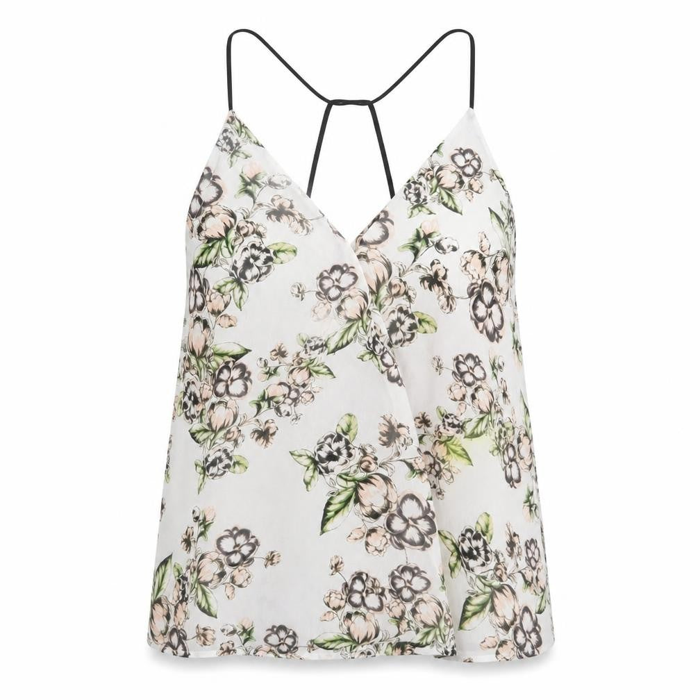 Like Mynded Womens Multicoloured Floral  Camisole Blouse Size M