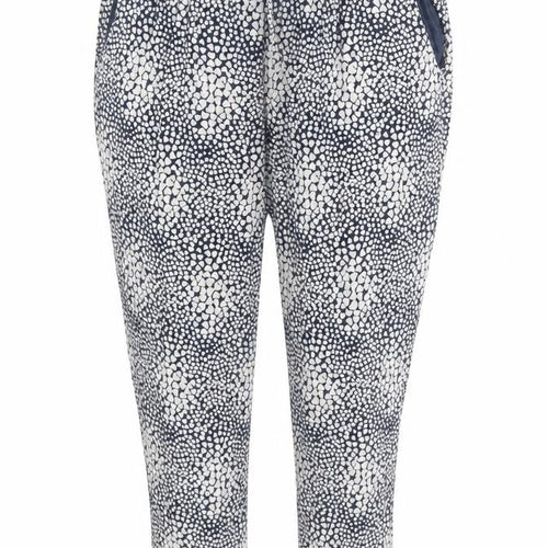 ONLY  Womens Multicoloured Polka Dot  Sweatpants Trousers Size 10 L24 in