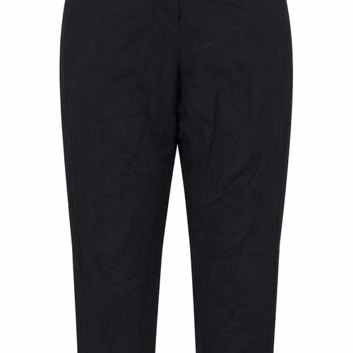 F&F Womens Black   Trousers  Size 10 L24 in