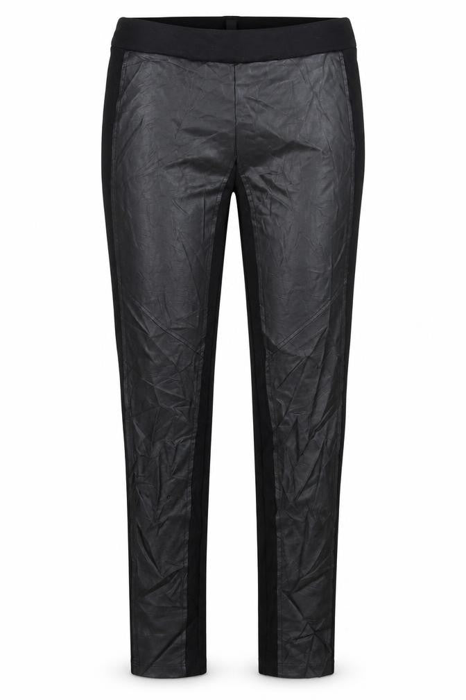 Mango Womens Black Chino Leggings Size M L28 in
