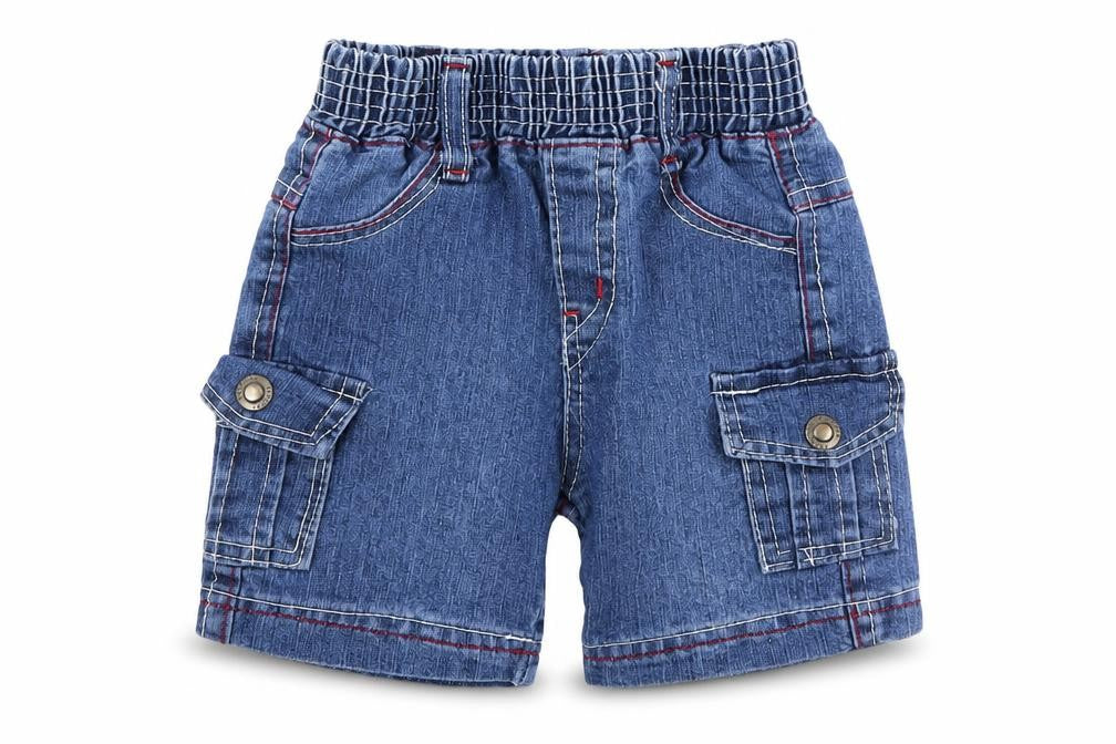 Cantarana Baby Blue  Denim Cropped Jeans Size 18 Months