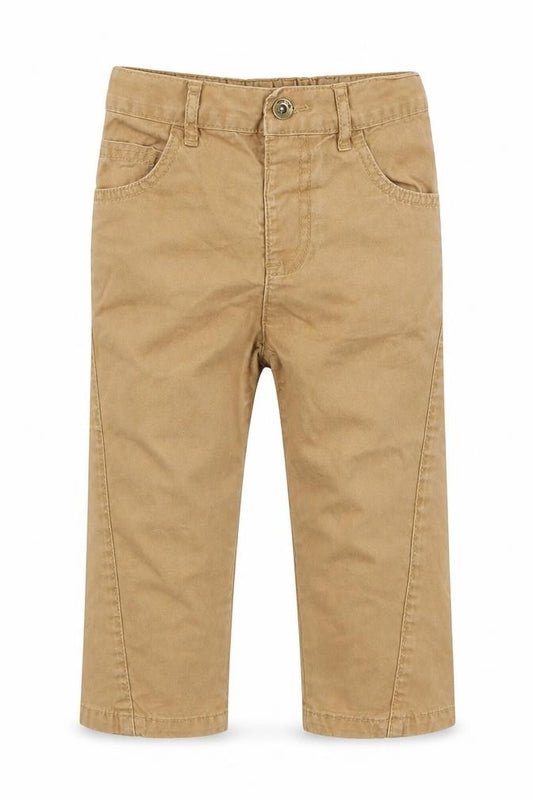 Front view of George Baby Brown Cargo Trousers, size 12-18, Months