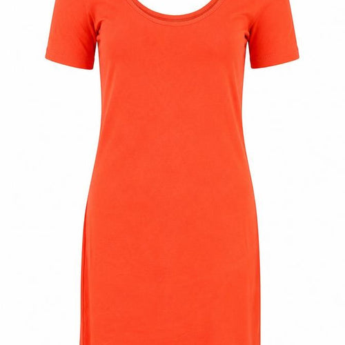 denim and co Womens Orange   Pencil Dress  Size 8