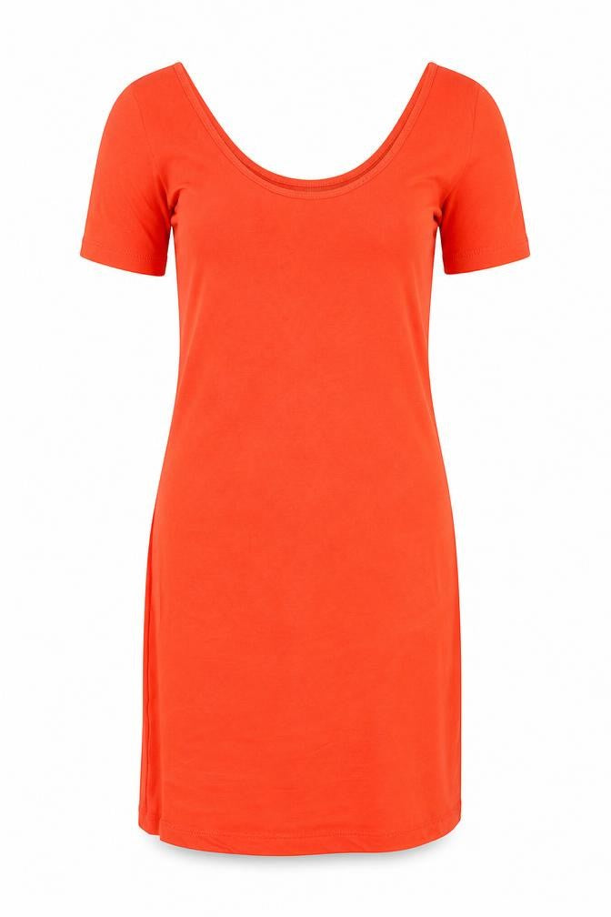 denim and co Womens Orange   Pencil Dress  Size 8