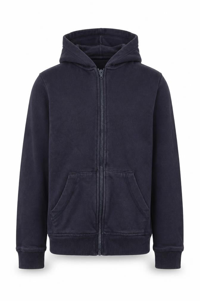 F&F Boys Blue   Full Zip Hoodie Size 9-10 Years