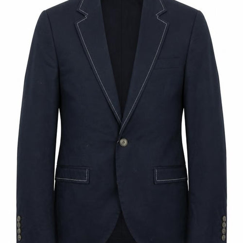 Topman Mens Blue   Jacket Suit Jacket Size 36