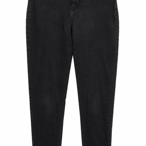 Denim  Co Womens Black   Skinny Jeans Size 14 L25 in