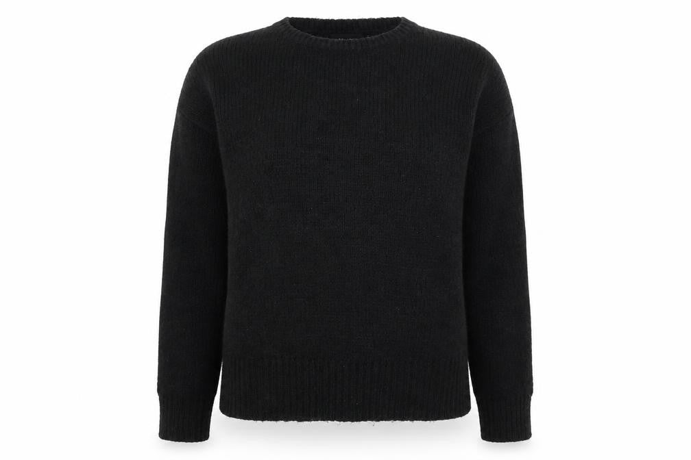 Front view of New Look women’s black jumper, size S