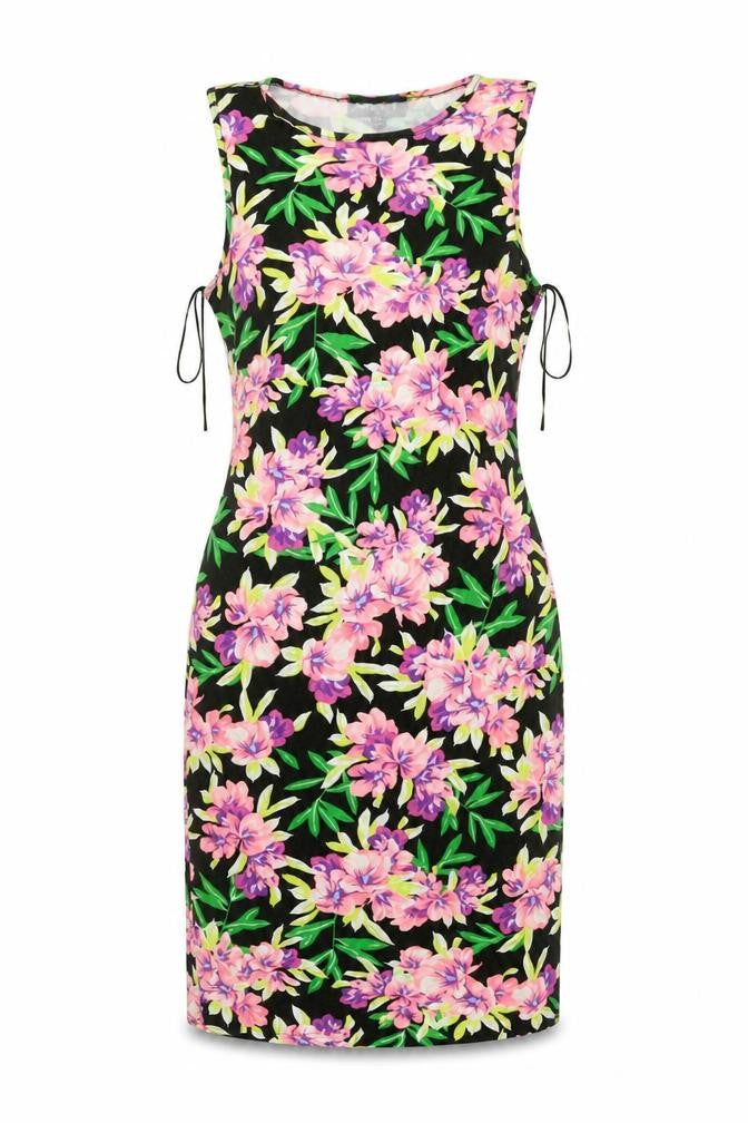 Apricot Womens Black Floral  Fit & Flare  Size 12