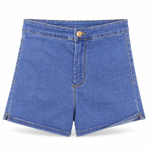 deniem co Womens Blue   Hot Pants Shorts Size 8