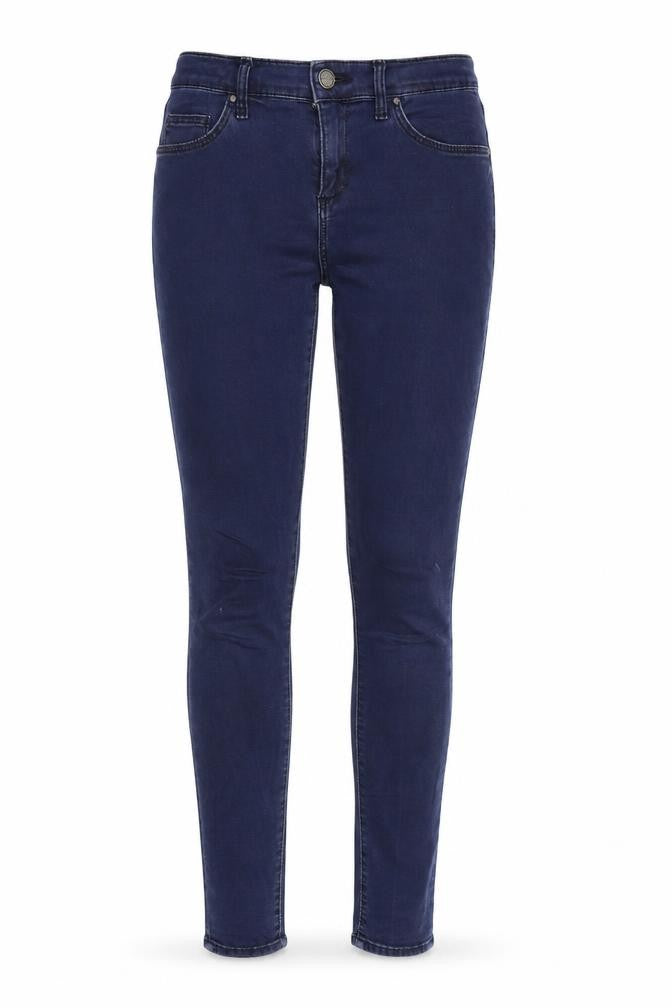 Topshop Womens Black   Straight Jeans Size 28 in L34 in