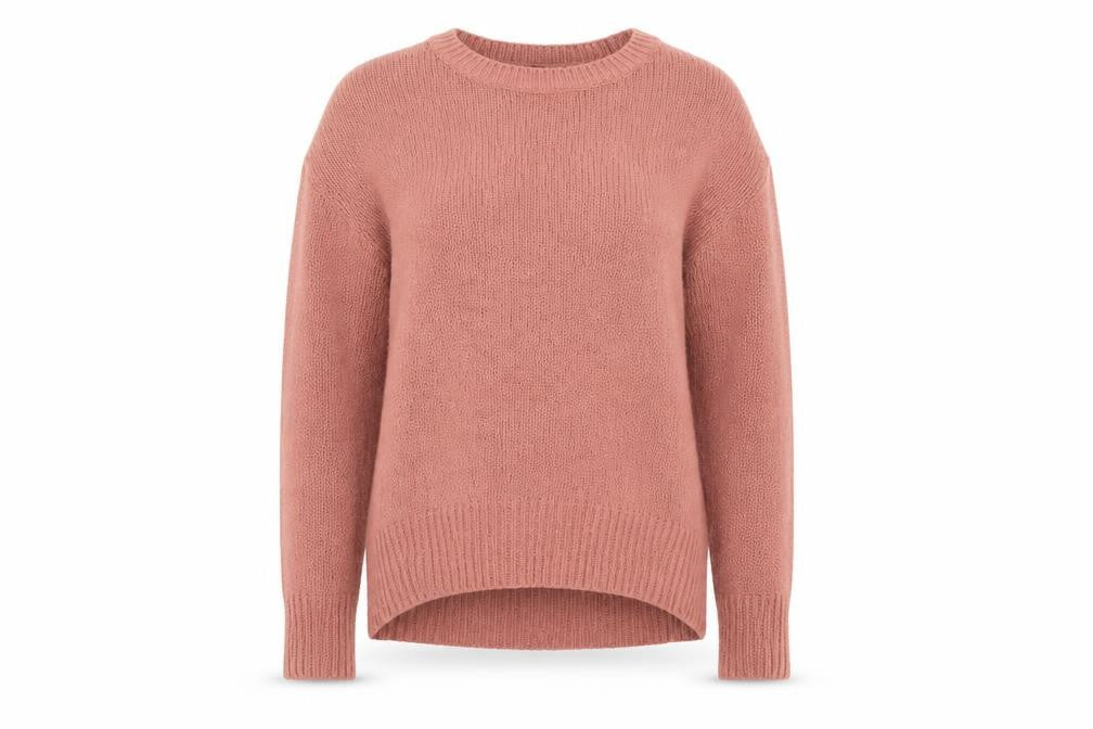 Front view of New Look women’s pink jumper, size S