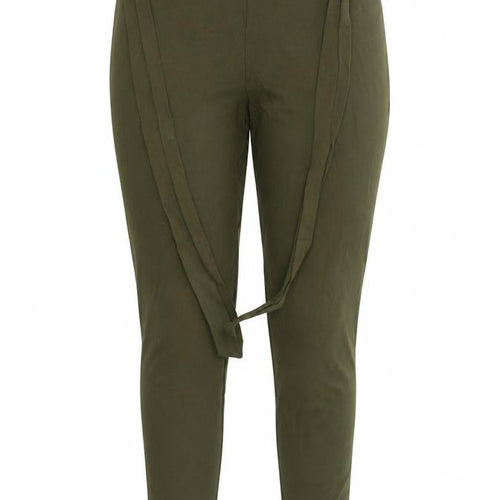 I SAW IT FIRST Womens Green   Capri Trousers Size 8 L33 in