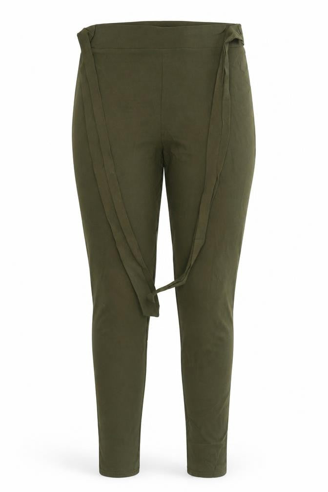 I SAW IT FIRST Womens Green   Capri Trousers Size 8 L33 in