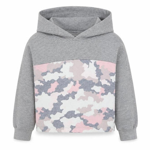F&F Girls Grey   Pullover Hoodie Size 5-6 Years
