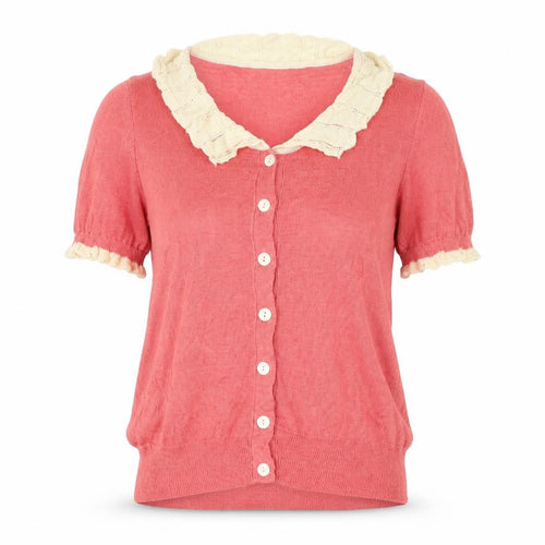 Mini Market Womens Red   Cardigan Jumper Size 6