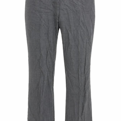 M&S Mens Grey   Dress Pants Trousers Size 34 L30 in