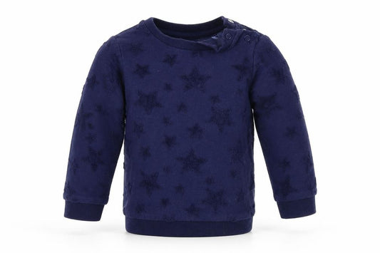 Front view of Tu Blue jumper, size 6-9, Months