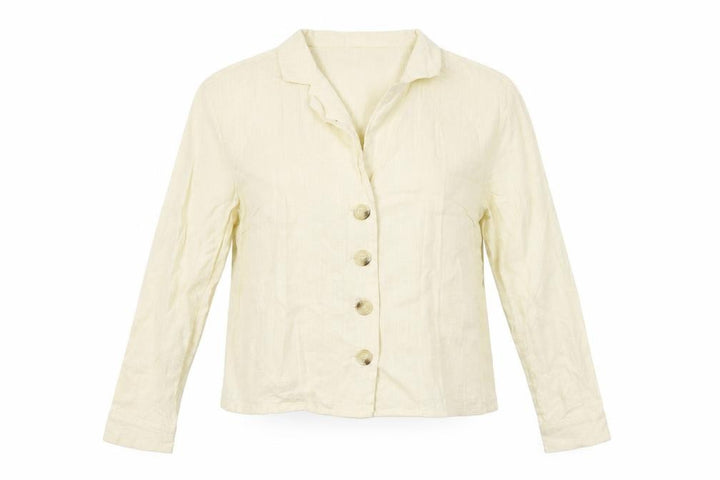 Nasty Gal Womens Yellow Basic Button-Up Size 12