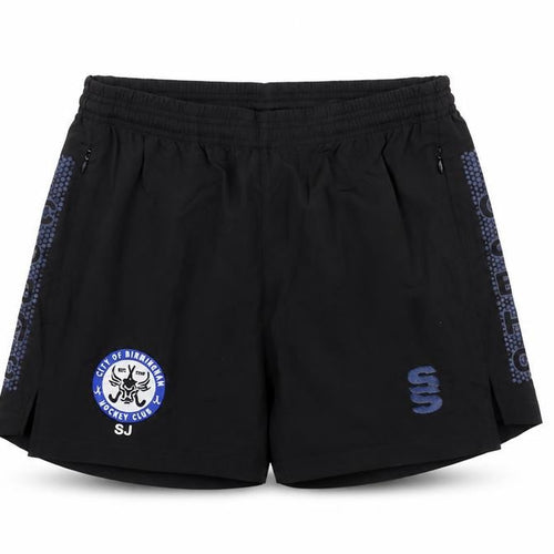 Preworn Womens Black   Sweat Shorts Size S - Birmingham Hockey club