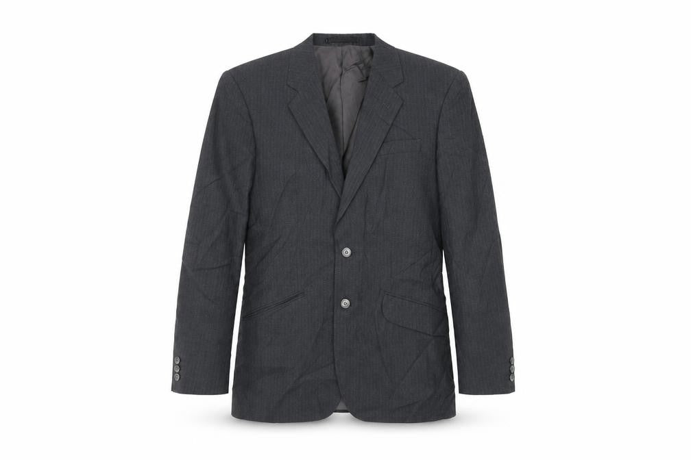 Front view of Berwin men’s grey jacket suit jacket, size 36