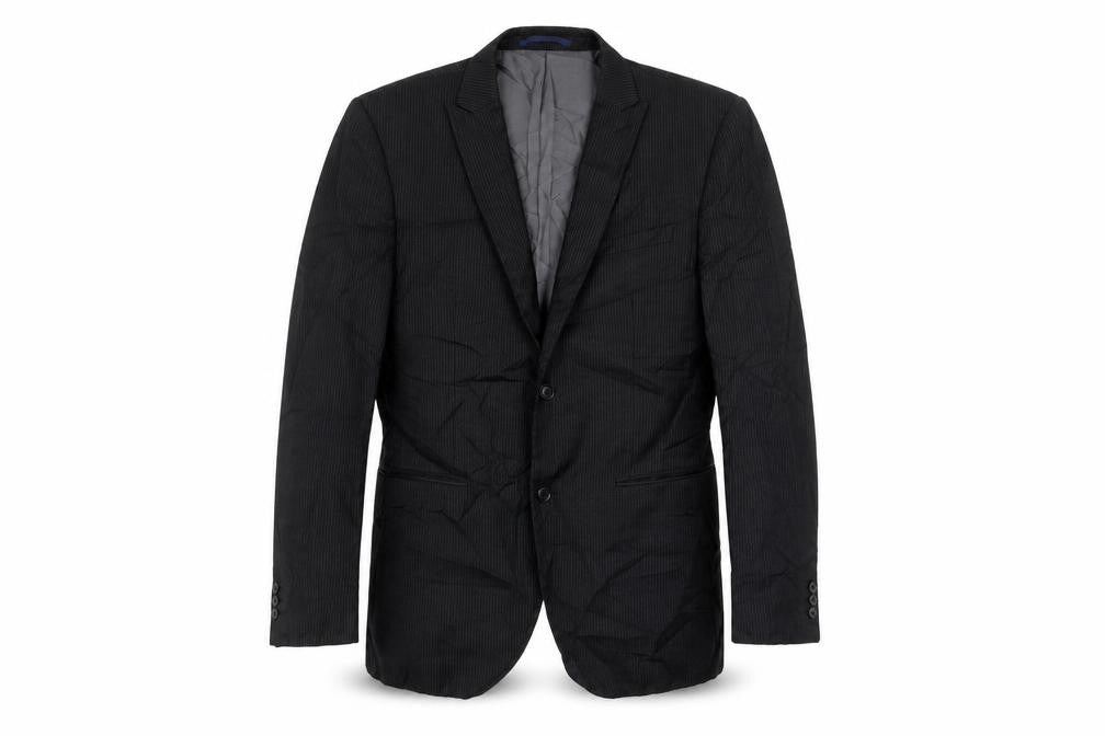 Front view of Next men’s black jacket suit jacket, size 42