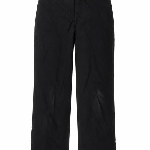 George Womens Black   Trousers  Size 12 L27 in