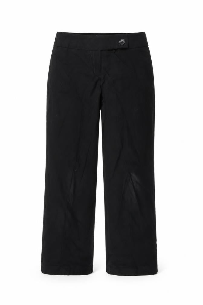 George Womens Black   Trousers  Size 12 L27 in