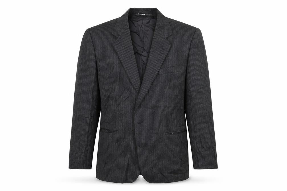 Front view of Burton men’s grey jacket blazer, size 44