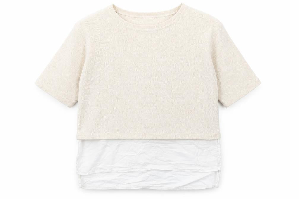 Front view of Zara women’s pink jumper, size M