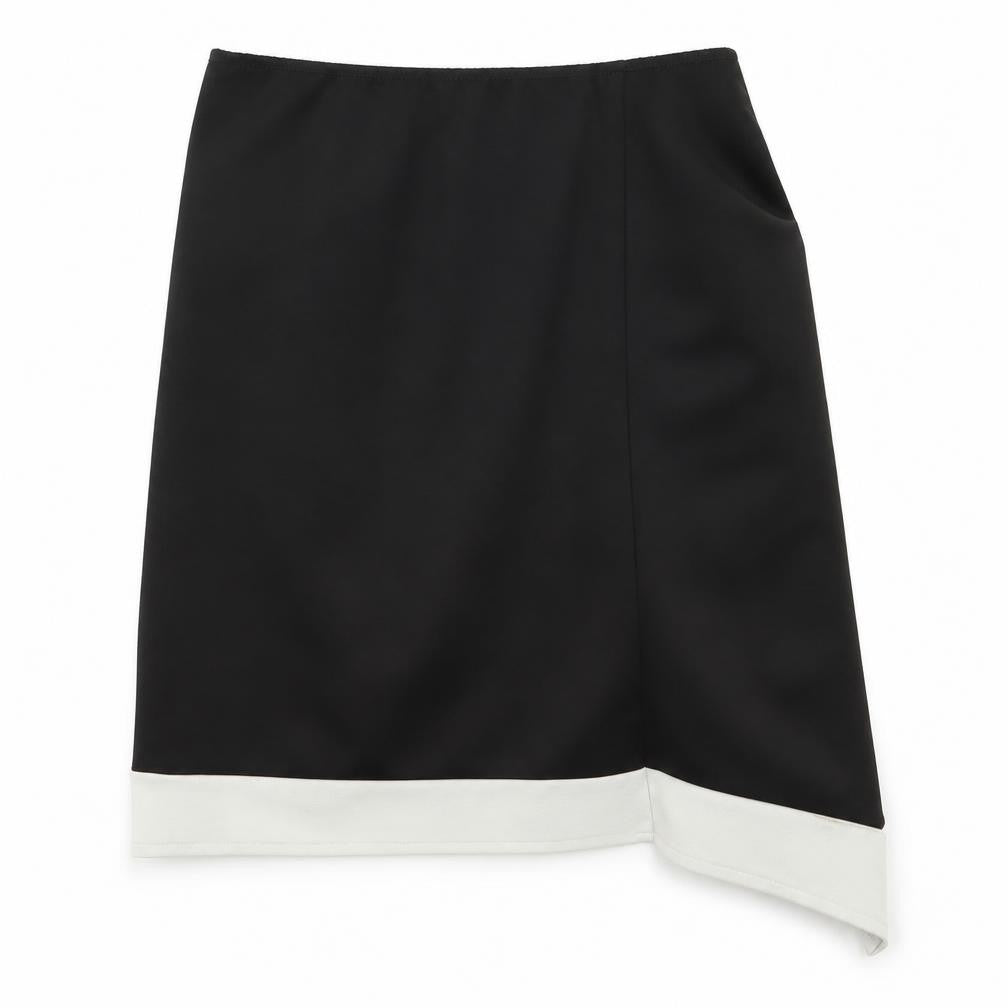 Front view of Atmosphere women’s black rayon straight & pencil set, size UK 16