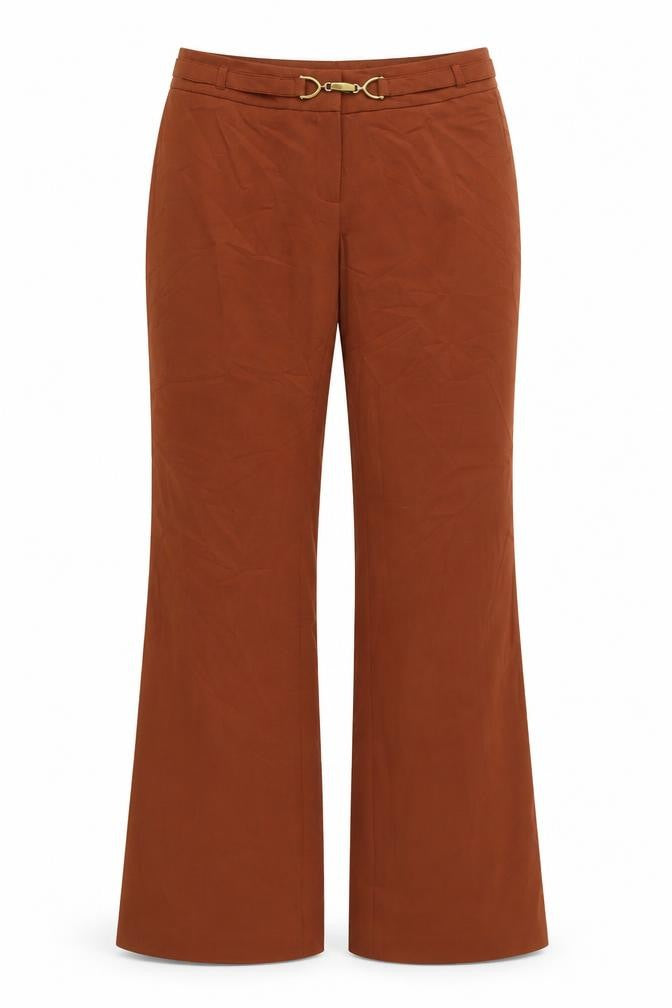 Dorothy Perkins Womens Orange   Trousers  Size 12 L31 in