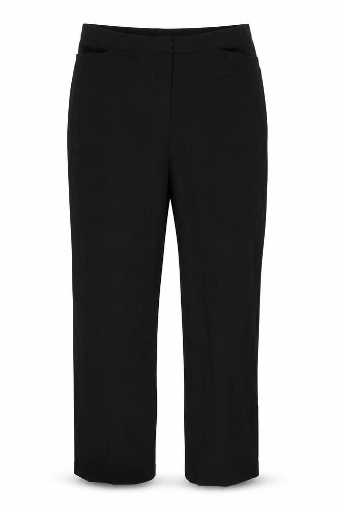 Preworn Womens Black   Trousers  Size 14 L30 in