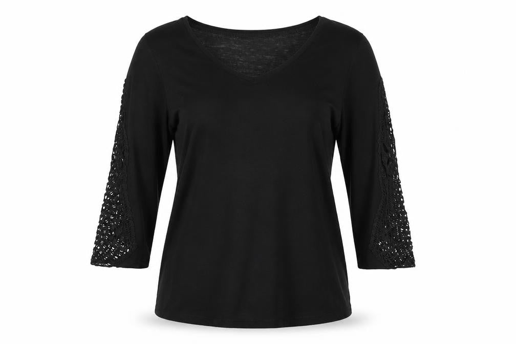 Front view of George women’s black jumper, size UK 10