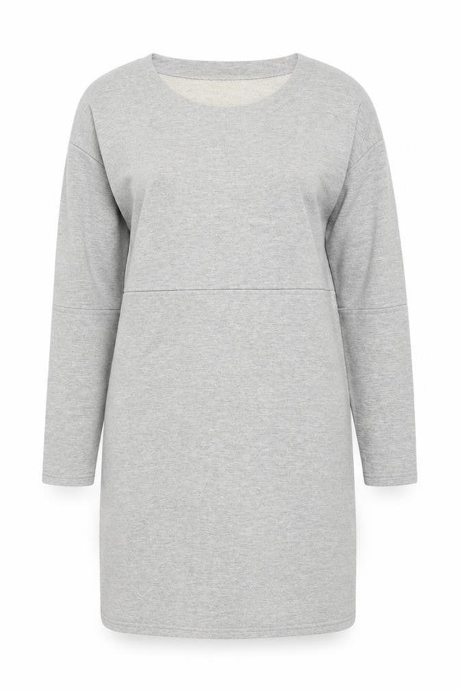 just fab Womens Green Colourblock  Jumper Dress  Size M
