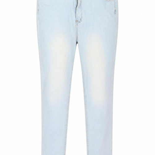 SheIn Womens Blue  Denim Straight Jeans Size XL L27 in